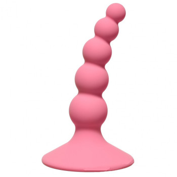 Bolas Anales - Plug Anal con Bolas Graduales y Ventosa - Silicón - Ero-Ticas Sexshop 