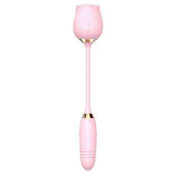 Vibrador con doble estimulación