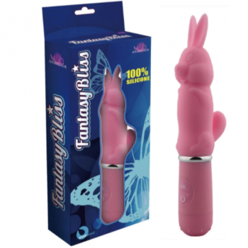 Vibrador conejito de silicón
