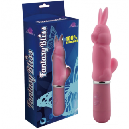 Vibrador conejito de silicón