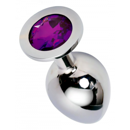Plugs y Bolas Dilatador Anal con Diamante - Talla L