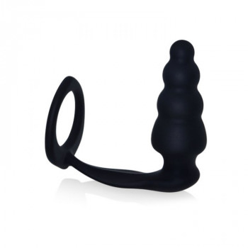 Plug Anal con Anillo para el Pene
