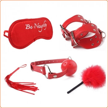 BDSM Sensual Set Bondage y BDSM de 5 Piezas Básicas
