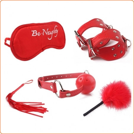 BDSM Sensual Set Bondage y BDSM de 5 Piezas Básicas