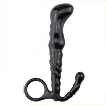 Punto G del Hombre - Estimulador Anal / Punto G / Prostata de Gelatina Texturado - Ero-Ticas Sexshop 