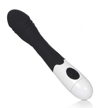 Vibrador con cabeza realista