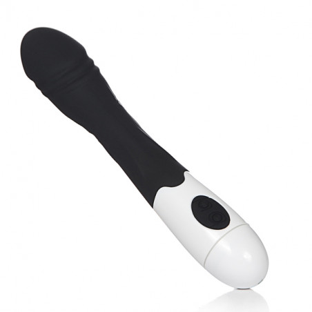 Vibrador con cabeza realista
